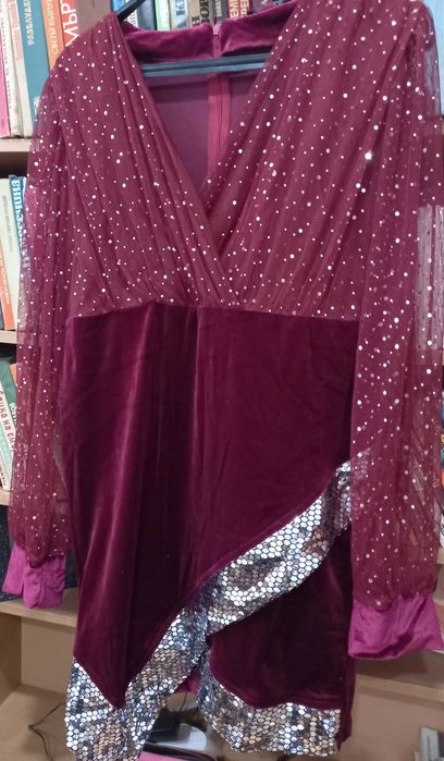 Рокля от кадифе 2222