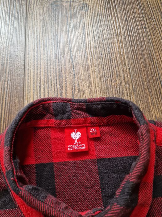 Страхотна мъжка зимна риза ENGELBERT STRAUSS, размер 2XL