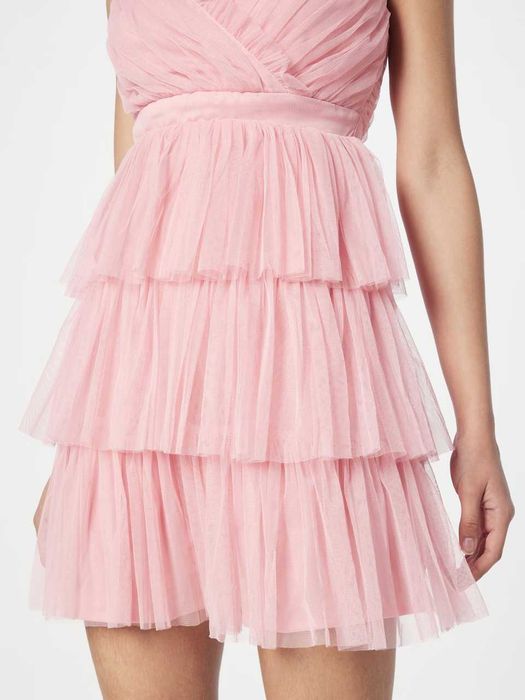 Официална светло розова рокля Maya Deluxe, размер S