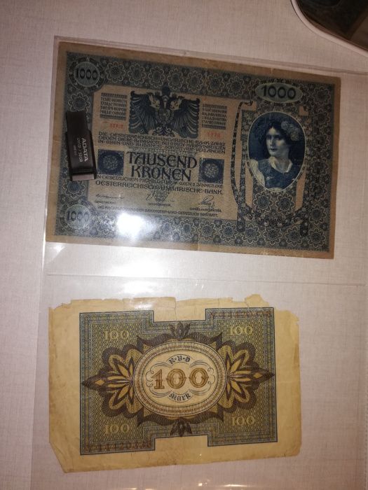 Vand 2 bancnote vechi