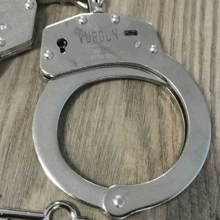 Качествени Белезници Vurgun с мека връзка Никелирани Стомана