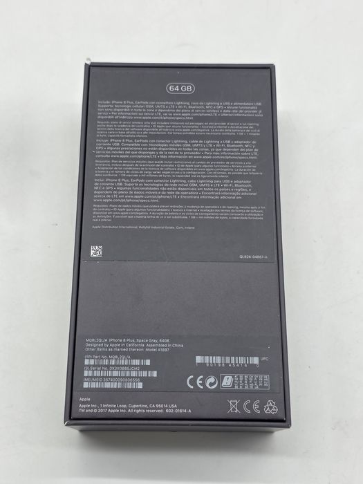 OCAZIE! Iphone 8 plus, Space Gray, 64gb, GARANTIE, NEACTIVAT