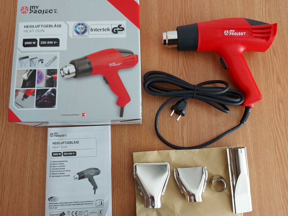 Pistol cu aer cald, putere 2000W, model MyProject