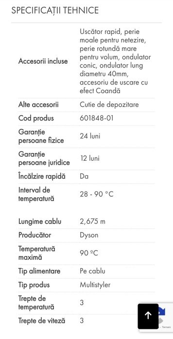 Ondulator multistyler Dyson HS08 Airwrap i.d.™ Prussian blue/Rich copp