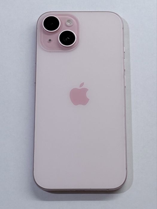 iPhone 15 Pink 100% battery