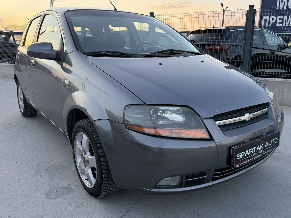 Chevrolet Aveo 1.4i* АВТОМАТИК* 2008г* 90.000КМ* НОВА* РЕГИСТРИРАН*