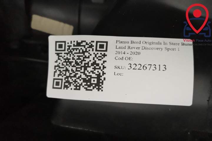 Ландроувър Дискавъри Спорт / Land Rover Discovery Sport Оригинално таб