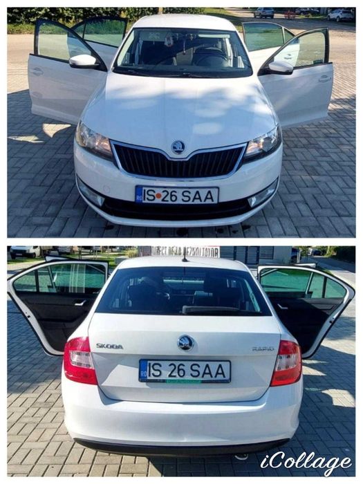 Skoda Rapid, 110 CP, 2017, 99000 Kilometri , Unic Proprietar