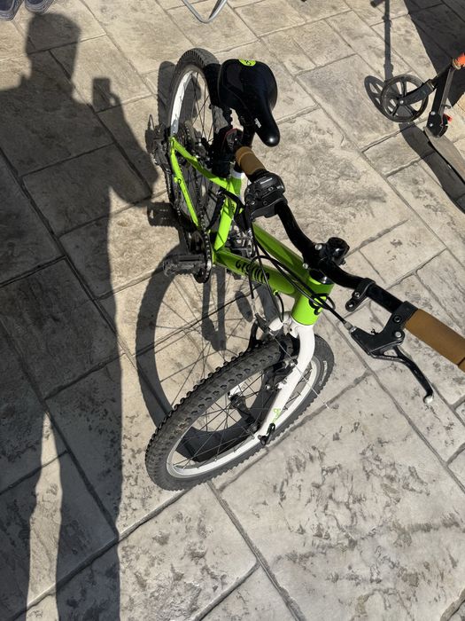 Bicicleta 20 inch pentru copii Cygnus Light Speed 20, verde