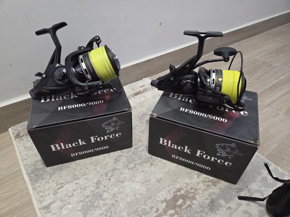 Mulinete blackforce 9000 plus lansete windblade 3.9