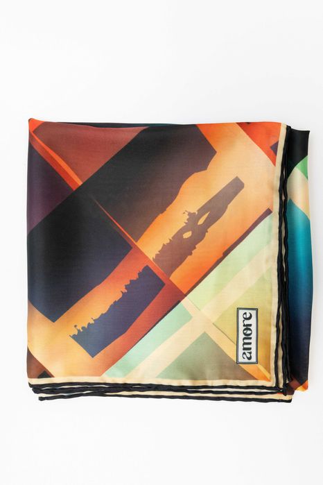 Елегантен дамски шал AMORE Donatella, 90смх90см