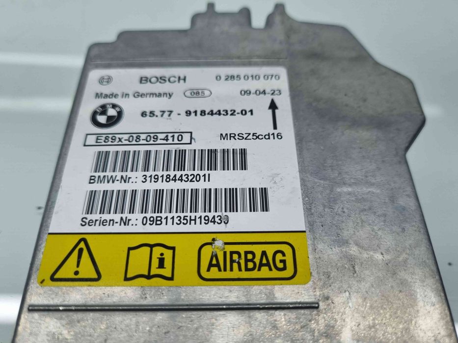 Calculator airbag Bmw 3 (E90) [Fabr 2005-2011] 9184432-01 2.0D N47D20