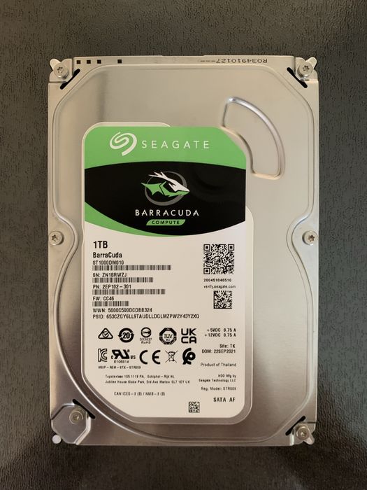 Жёсткий диск (HDD) на 1 тб для компьютера