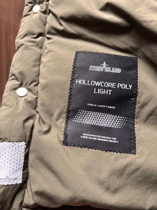 Stone Island Shadow project hollowcore polly light puffer/яке