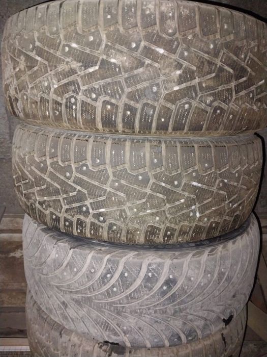 Зимный балон, шипами