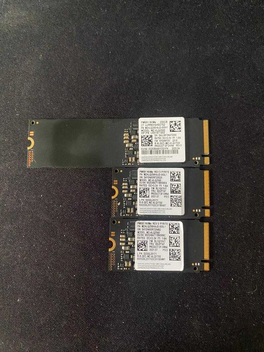 SSD NVMe 256GB Samsung PM991