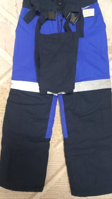 Синие зимние штаны