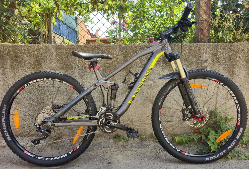 Canyon Nerve 27.5 S размер рамка Full Fox 32 Full SLX 30 скорости Алуминиев