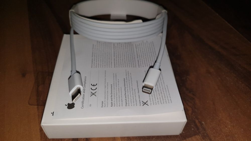 Cablu 2metri USB C to Lightning original Apple iPhone iPad Mac AirPods