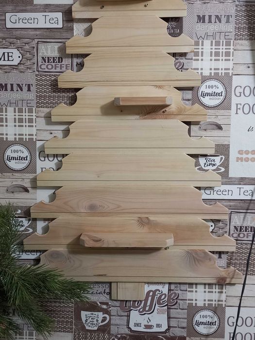 Ёлка интерьерная ручной работы