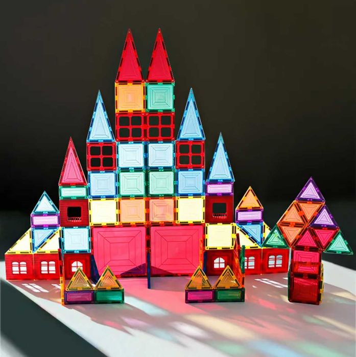 МЕГА КОНСТРУКТОР - магнитен 278 части - реалистично 3D усещане