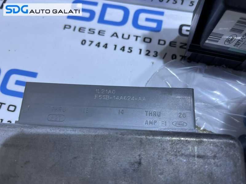 Kit Pornire ECU Calculator Motor Ford Focus 1 1.8 TDDI TDCI 1998 - 2004 Cod 2S4A-12A650-MA 2S4A12A650MA F5SB-14A624-AA [L4775]