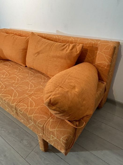 Canapea Extensibilă, Saltea Extinsă 195x150 cm; Sofa Confortabilă