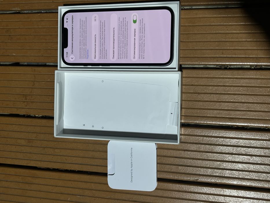 iphone 13 128gb 98% акб