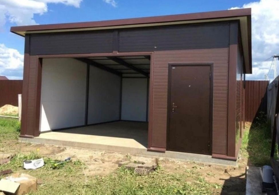 Facem garaje orice model dorește clientul