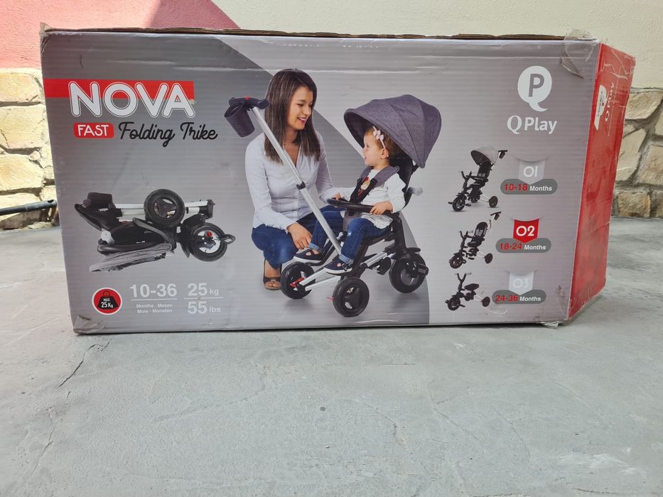 Триколка Q Paly  Nova сгъваема