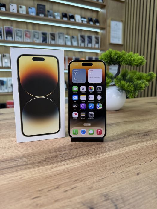 ‼️iPhone 14 Pro 256Gb Gold - Garantie 12 luni