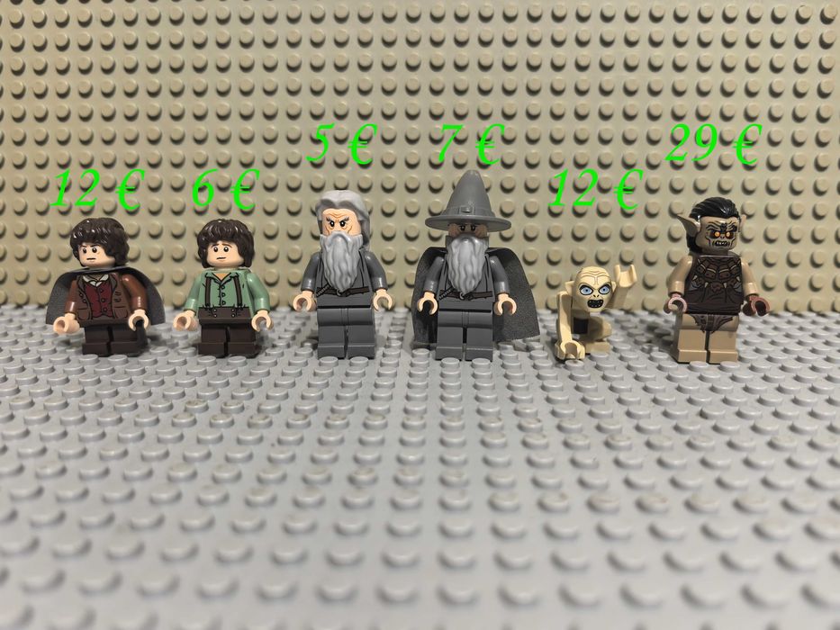 LEGO минифигурки рицари пирати нинджаго космос колекционерски стар уорс уестърн фортнайт властелинът на пръстените други ЧАСТ 3