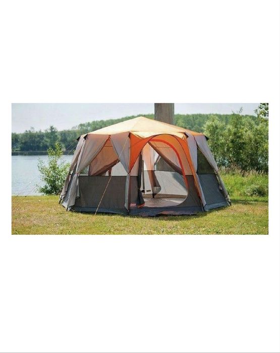 Cort mare Camping cu dublu material