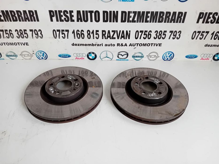 Set 2 Discuri Frana Fata Volvo S90 V90 2.0 D An 2016+ Diametru 25,5 In stare F Buna