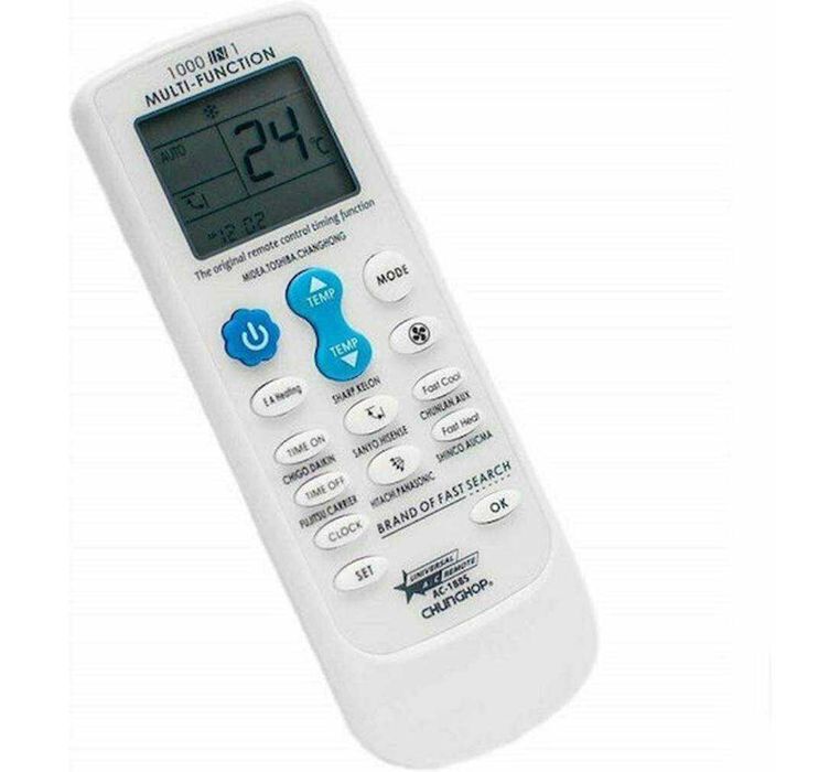 Дистанционно за климатик AC-188S, универсално, 3 режима, таймер
