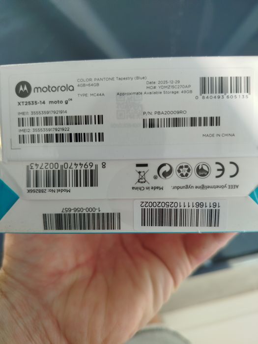 Motorola g 06        4GB+64GB