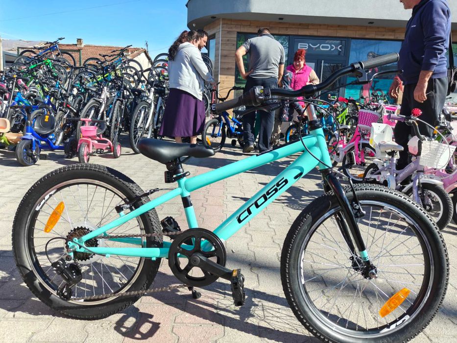 CROSS Велосипед 20" SPIDER син