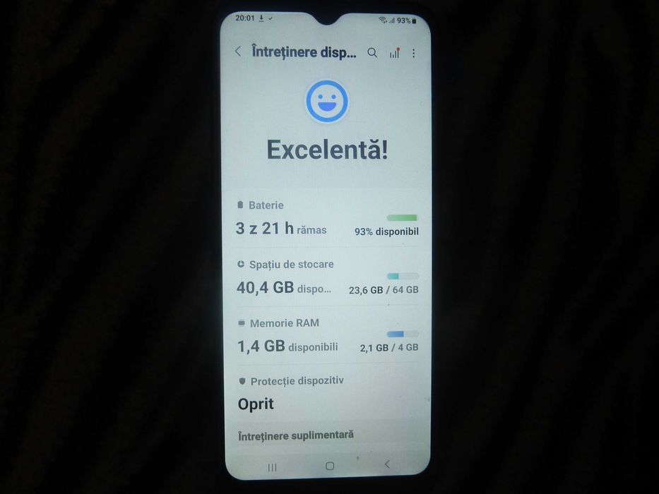 telefon samsung A22,dual sim 5 G,ram 4GB/64GB,arata foarte bine,merge foarte bine