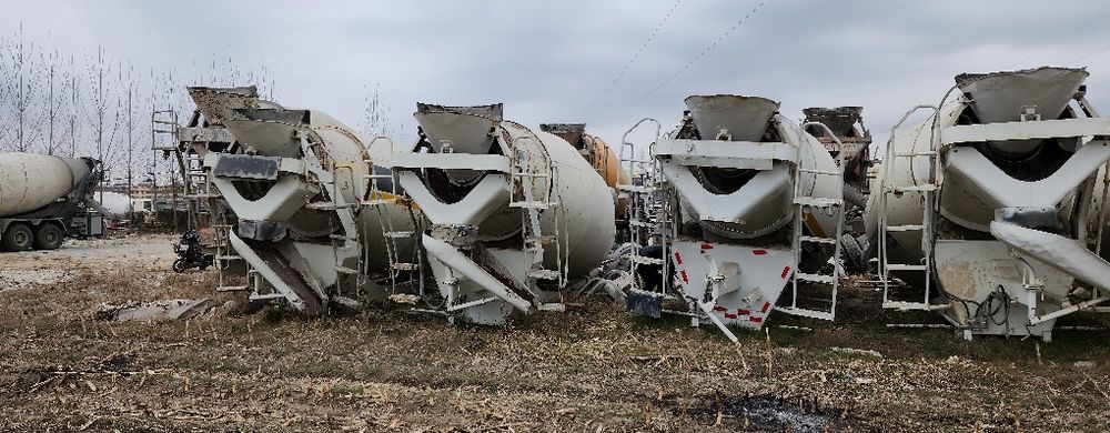 Бочка для миксера, Mikser betonomeshlaka