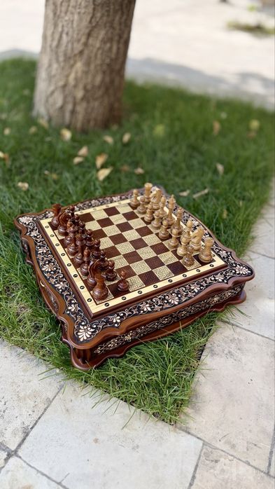 Шахмат 50*50 см с футляром комплект