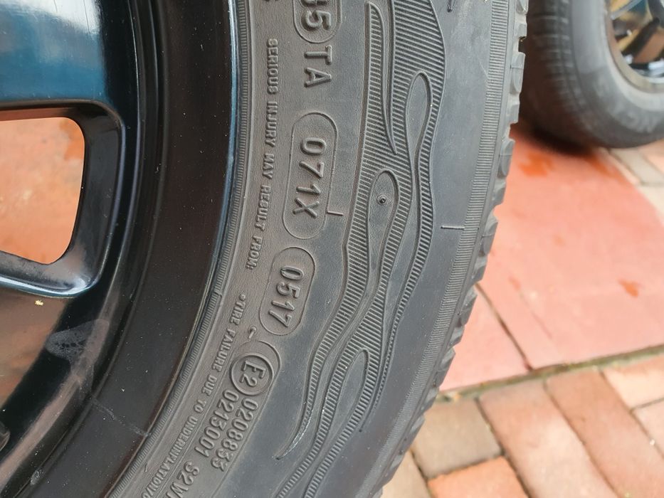 5x112 Vand 2 jante "15 originale Audi A4 B5 cu cauciucuri de vară bune