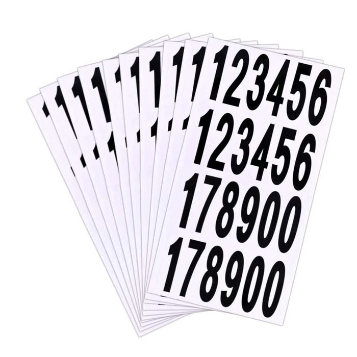 Стикери с цифри самозалепващи 100 листа