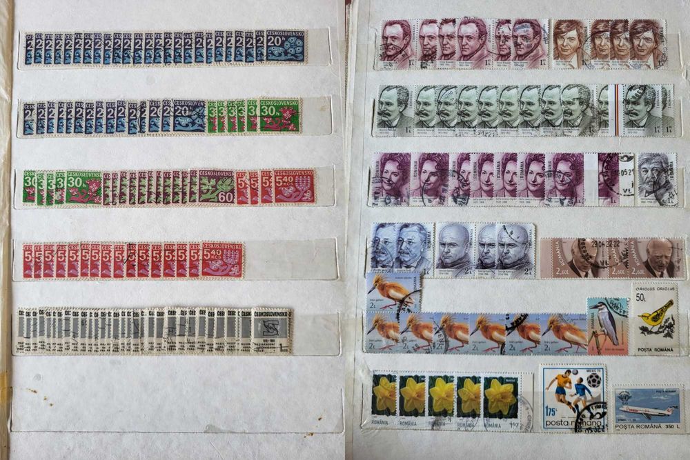 Clasor timbre diverse -Rusia, Cehia, Polonia, Franta, Austria, Romania