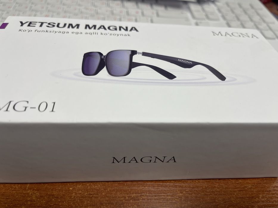 Умные очки Magna говорят по-узбекски! Новый! Цена дешевле чем Uzum.