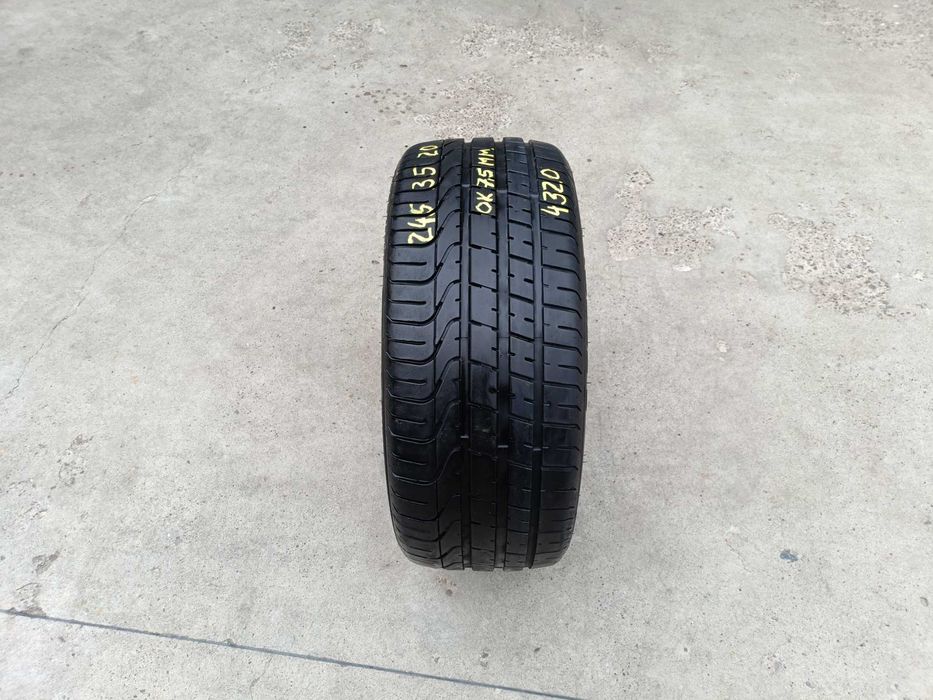 O anvelopa vara 245 35 20 pirelli p zero profil de 7,5 mm