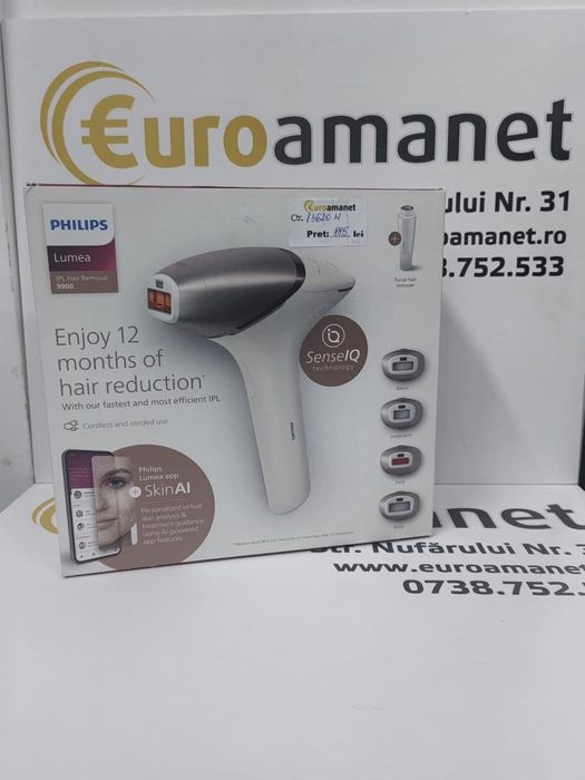 Epilator Philips Lumea IPL seria 9900/BRP958 -N-
