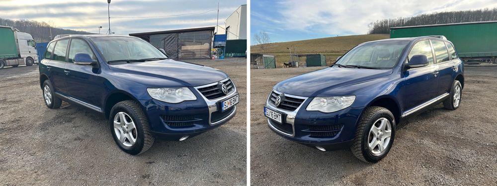 Vw touareg 2.5 manual  suspensie pe arcuri