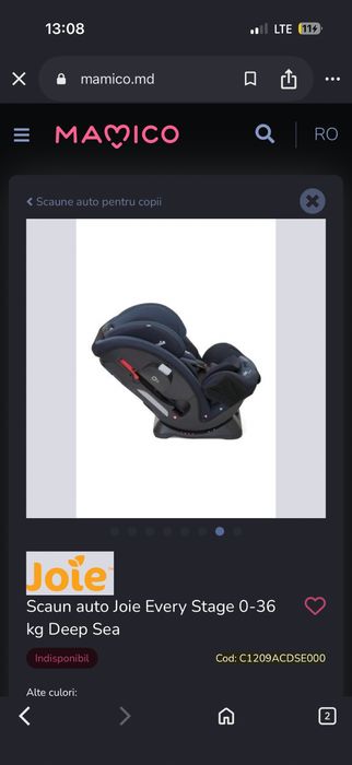 Scaun copil pana la 36 kg(12 ani)