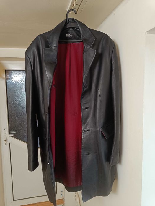 Geaca piele Hugo Boss