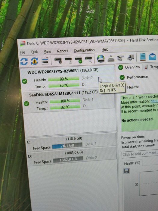 HDD 2 TB 500 GB 320 GB